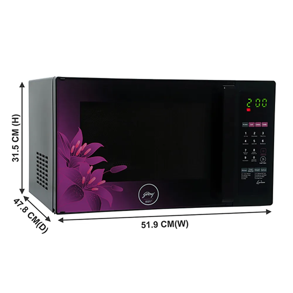 Godrej 34 L Convection Microwave Ovens (Violet Floral) GME, 54 OFF