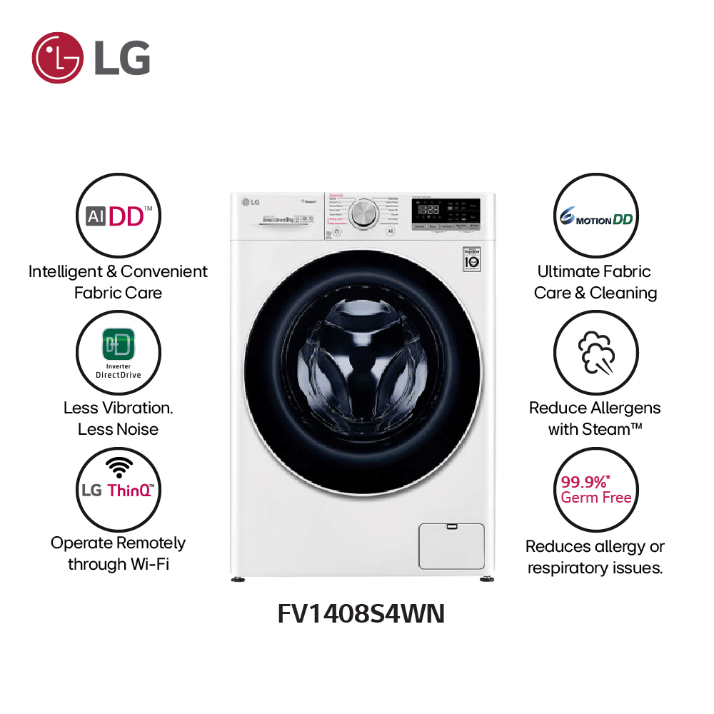 8 Kg Front Load Washing Machine