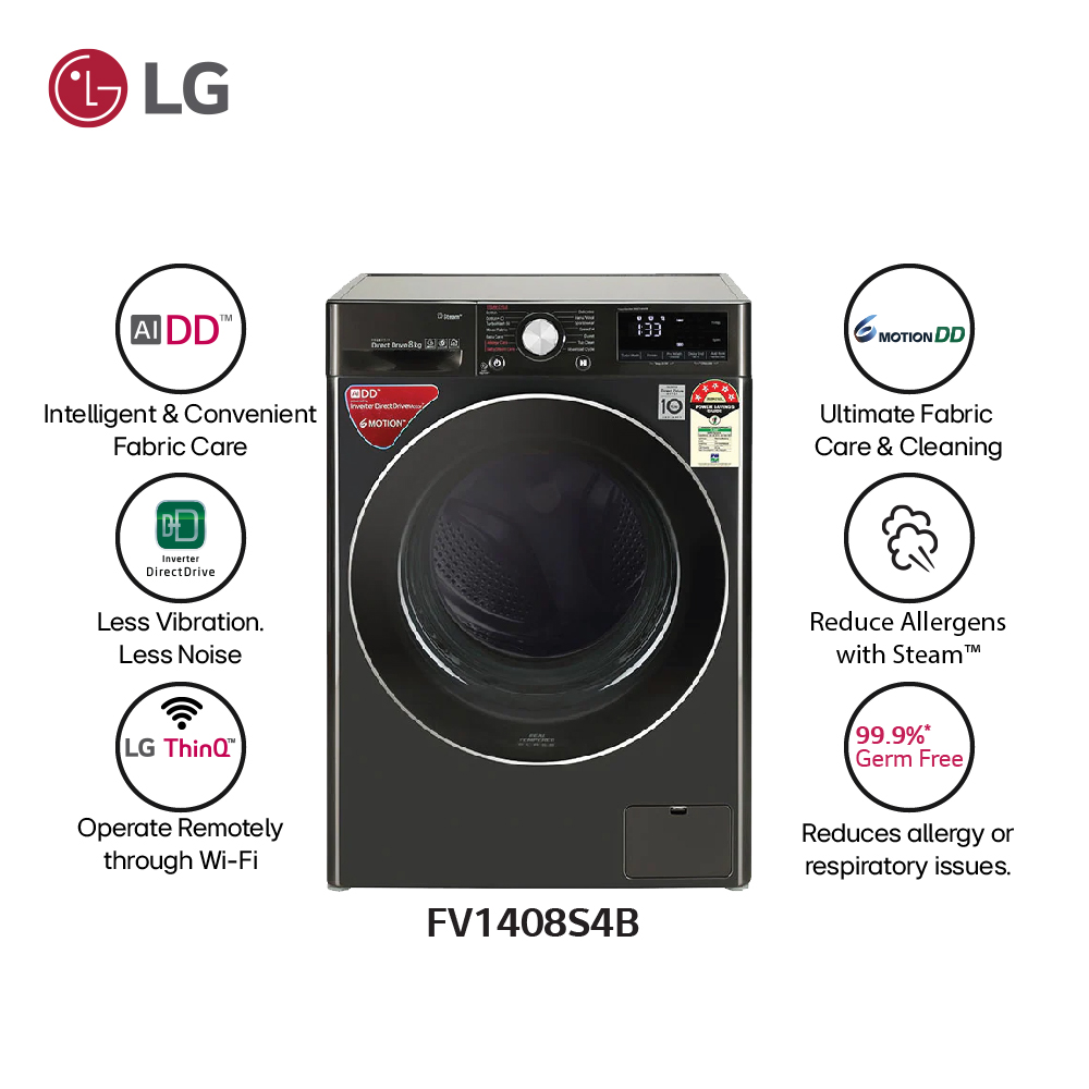 8 Kg Front Load Washing Machine