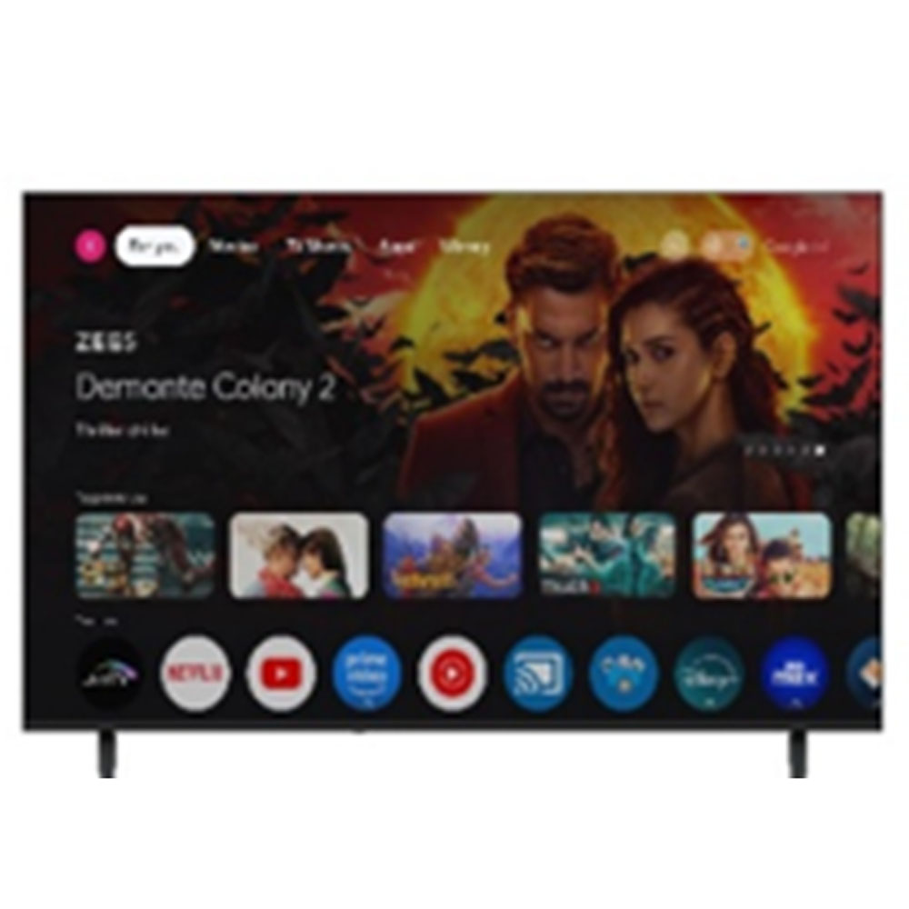 55 Inch 4K UHD Google TV with Dolby Audio, Dual Band Wi-Fi & 3 HDMI Ports