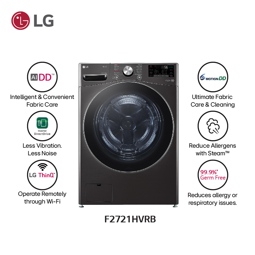 21 Kg Washer & 12 Kg Dryer