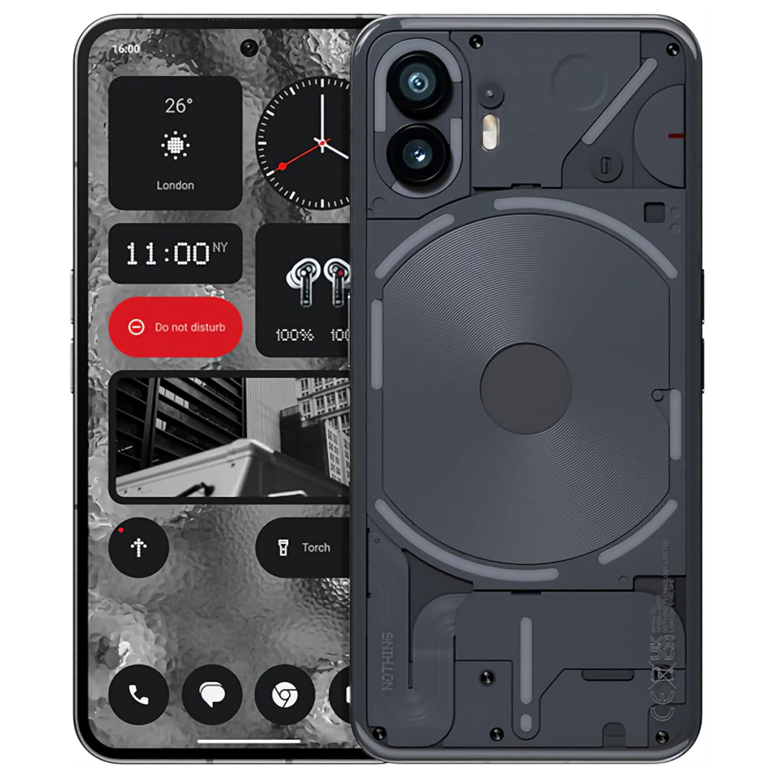 nothing phone 2 12 256 dark grey
